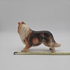 Vintage Porcelain Collie Dog Figurine  lassie  Japan  6 Inch Detailed Standing