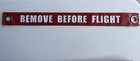 A-10 Warthog Thunderbolt Ii Remove Before Flight    Tag  Streamer W tail Number 