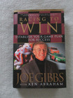  signed  Joe Gibbs Racing To Win Hardcover dust Jacket  2002  Like New 