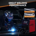2026 Arccaptain 200a Mig Welder 110v 220v Gas gasless Flux Core Stick Lift Tig