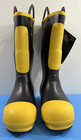 New 12 Med Black Diamond 699-9451 Rubber Fire Bunker Firefighting Boots   9 2024