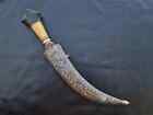 Vintage Islamic Turkish Indo Persian Dagger W  Gold silver Damascening   Grip