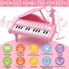 Piano Toy Keyboard For Kids 24 Keys Toy Piano With Microphone Multiple Music