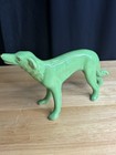 Vintage Art Deco Green Dog See Pictures Details