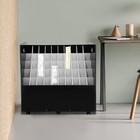 50-slot Blueprint Organizer  Roll File Storage Holder  Movable Roll File Cart