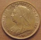 Great Britain 1900 Gold Half Sovereign - Ef Condition