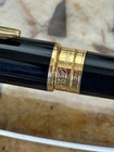 St Dupont Olympio Rollerball Black Lacquer W  Gold Plated Trim 