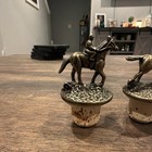 Blanton s Bourbon Bottle Stopper Horse Jockey Cork B  T  T