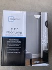 Mainstays Hw-f0377slv Floor Lamp - Silver