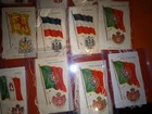 Vintage  lot Of 18  Large Nebo Tobacco Silks Flags W crest
