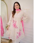 Women Kurta Palazzo Dupatta Set Indian Wedding Festival Wear Kurti Pant Salwar