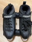 Chicago Bullet Speed Roller Skates Black Low Top Men   s Size 10