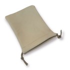 Lot Of 20 Beige Leather Drawstring Pouches  For Jewelry collectibles 2 5x3 5   
