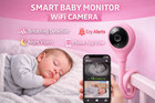 Lollipop Wifi Baby Monitor Camera App Control Night Vision Motion Alerts Openbox