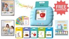 Portable Bilingual Language Learning Flash Cards - Fun Sensory Toy For Kids 1-6