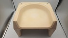 Vintage 1970 s Cosco Cream  Reversible Child Booster Seat 3  6  Hard Plastic 