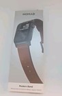 Nomad - Modern Leather Watch Strap For Apple Watch 45 44 42 Mm Watch Band -read