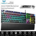 Mechanical Gaming Keyboard 108 Keys Wired Keyboard Rgb Backlit For Games office