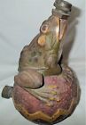 Antique Nuydea Usa Cast Iron Flower Garden Frog Ball Grass Lawn Water Sprinkler