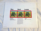     vintage John Deere  80 To 150 Hp  Farm Tractor Dealer Brochure 4430 Tractor     