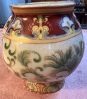 Amita chinese Export Porcelain Oval Flower Planter  Pot  Vase Antique Rare  