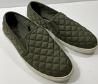 Time And Tru Slip On Women   s Shoes Green Sz 8