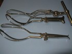 Vintage Obsterical Forceps With Axis Traction