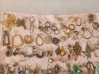 Vintage Single Earrings Lot Of 125 