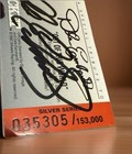 Dale Earnhardt Sr 1992 Wheels Tribute Signed Autographed Ticket Rare
