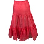 Vintage Beverly Vogue Red Square Dance Slip    Petticoat Double Layer Size Small