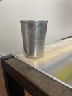 Russia Soviet Vodka Shot Cup Sterling Silver 916 Vintage 