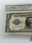 1923  1 Dollar Bill Silver Certificate Large Note Speelman   White Fr 237 Pmg55