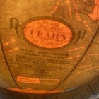 Crams Art Deco Glass metal Globe 1936 41 Zodiac   Atlas Theme Base Lights Up