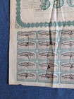 1878  50 State Of South Carolina Deficiency Bond  Unissued Heavily Cut Cancelled