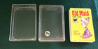 Vintage 1960s Whitman Old Maid Card Game 4492   100  Complete Plastic Case  euc 