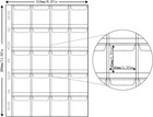 Fits Standard 9-hole Collecting Album  5 Packs Of 20 Pocket 45mm X 45mm Each   
