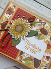 Stampin  Up  Card Kit - Sunflower Fields- All Inclusive Set Of 6 Cards