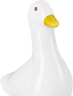 Le Creuset Stoneware Duck Pie Vent  3 Inch  White