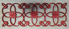Vintage Cast Iron Reclaimed Architectural Salvage Panel Ornate Scrollwork Decor