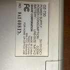 Vintage Sharp Wizard Oz-730 Electronic Organizer Pocket Computer W cable