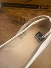Alpine Swiss Calla Women s White Suede Lined Ankle Strap Ballet Flats Size 7