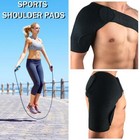 Shoulder Support Brace Back Guard Strap Wrap Belt Band Pads Single Adjustable 