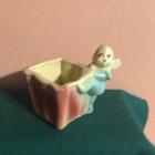 Vintage Shawnee Pixie Elf Angel Pottery Planter  No  Usa 536