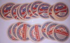 Vtg Budweiser Beer Bud Coasters Cardboard 21 Anheuser Busch Two Sided Preowned