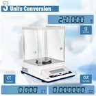 220g 0 0001g Lab Scale Digital Analytical Balance High Precision 210g 0 001g New