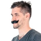 Adult Deluxe Handlebar Mustache Halloween Cosplay Costume Accessory