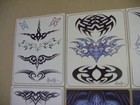Hell J  Lj Tattoo Flash Sheets   Signed Prints Lot Of 8