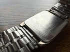 Lg Vintage Seiko Tank Two Tone Gold And Grey Day Date Untested 7n33-5a09 