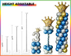 Balloon Column Stand Kit Set Of 2 Adjustable 7ft Metal Tower Party Decor Diy Kit