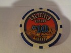  9 -  10  Goldfield Casino Reno   Las Vegas Nevada  Clay  Poker Chips Tokens